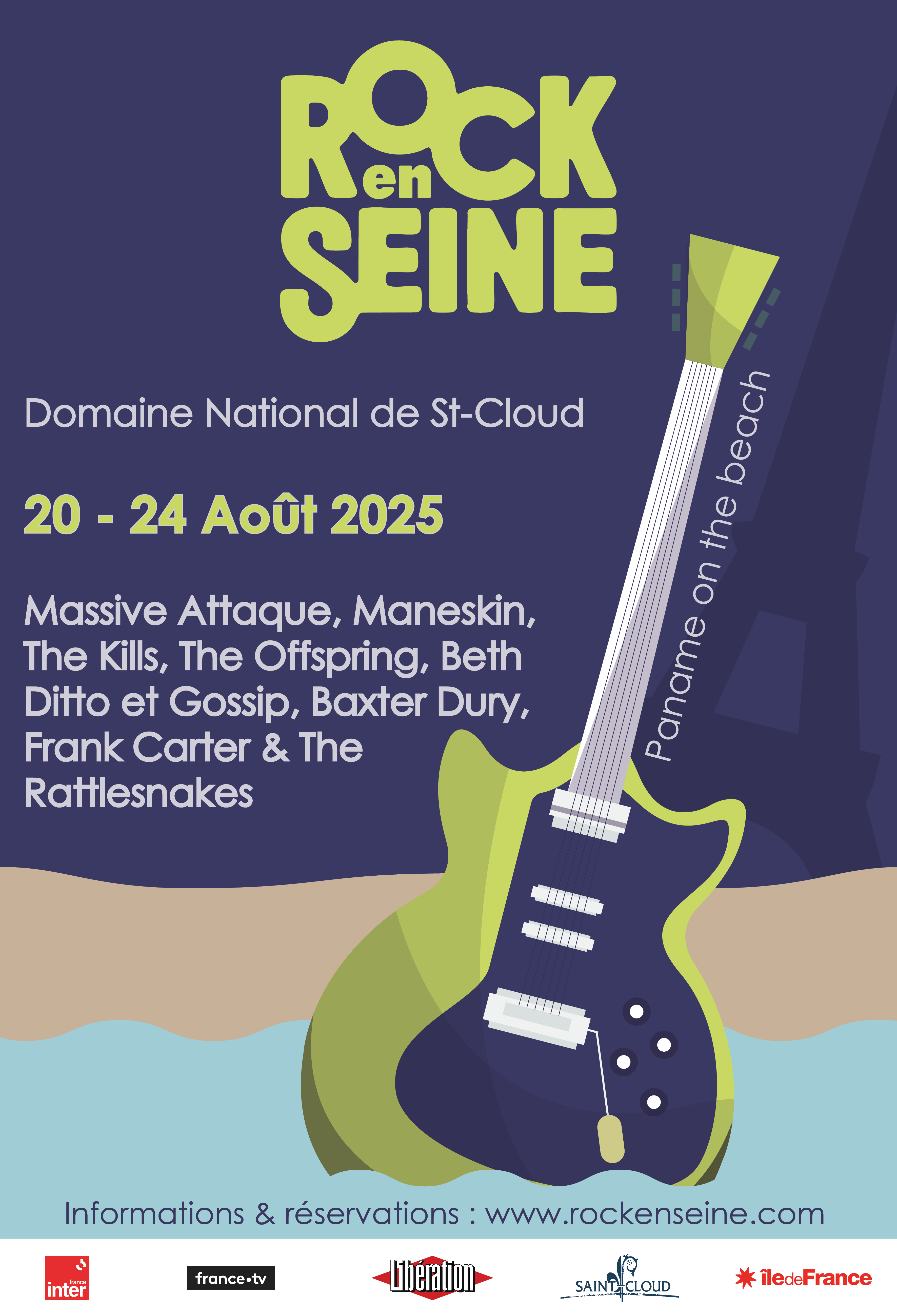 Affiche Paname on the Beach
